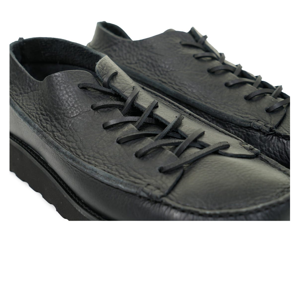 Alves 2 Leather Shoe Black
