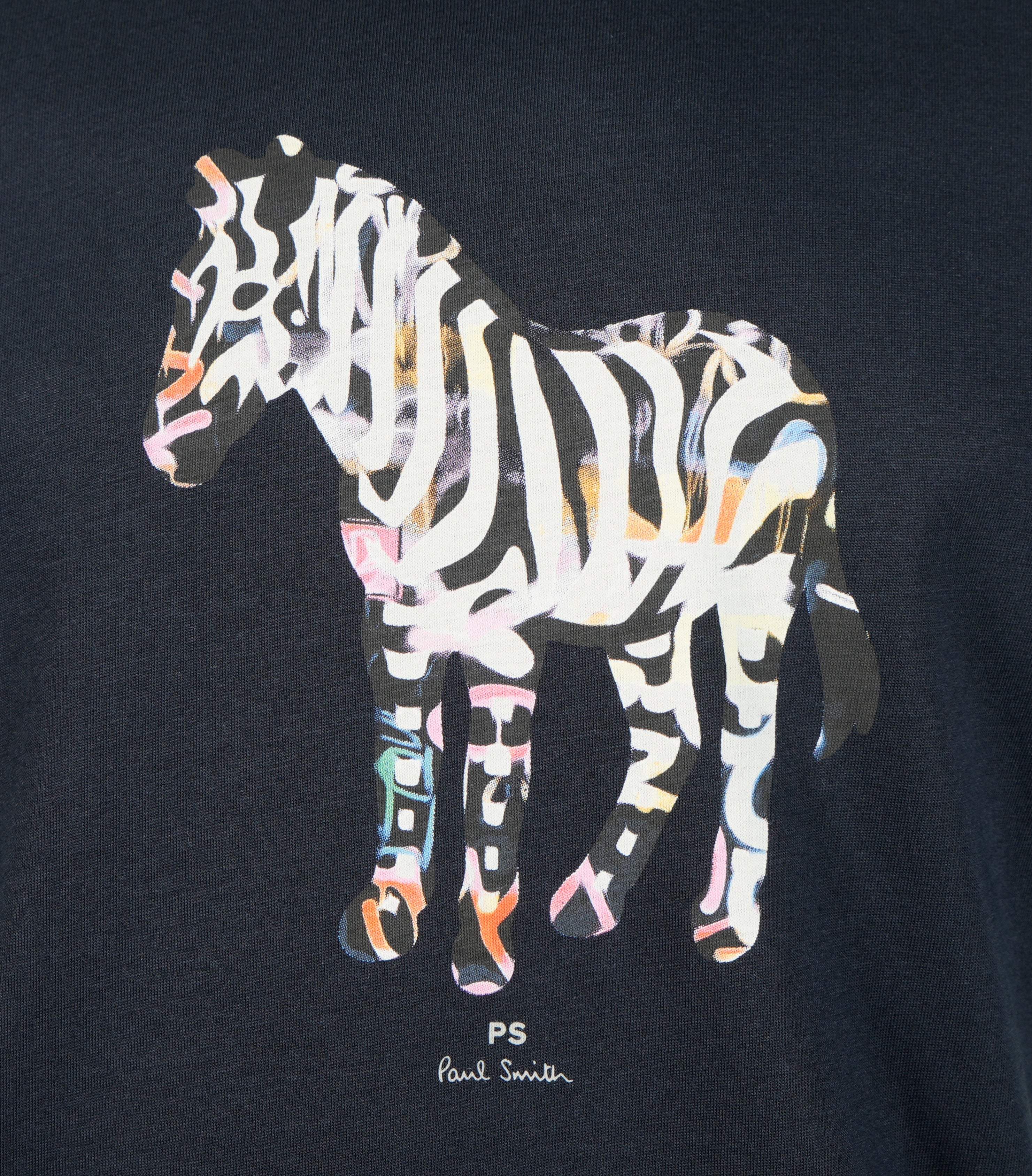 Regular Fit Zebra Large T Shirt 49 Very Dark Navy