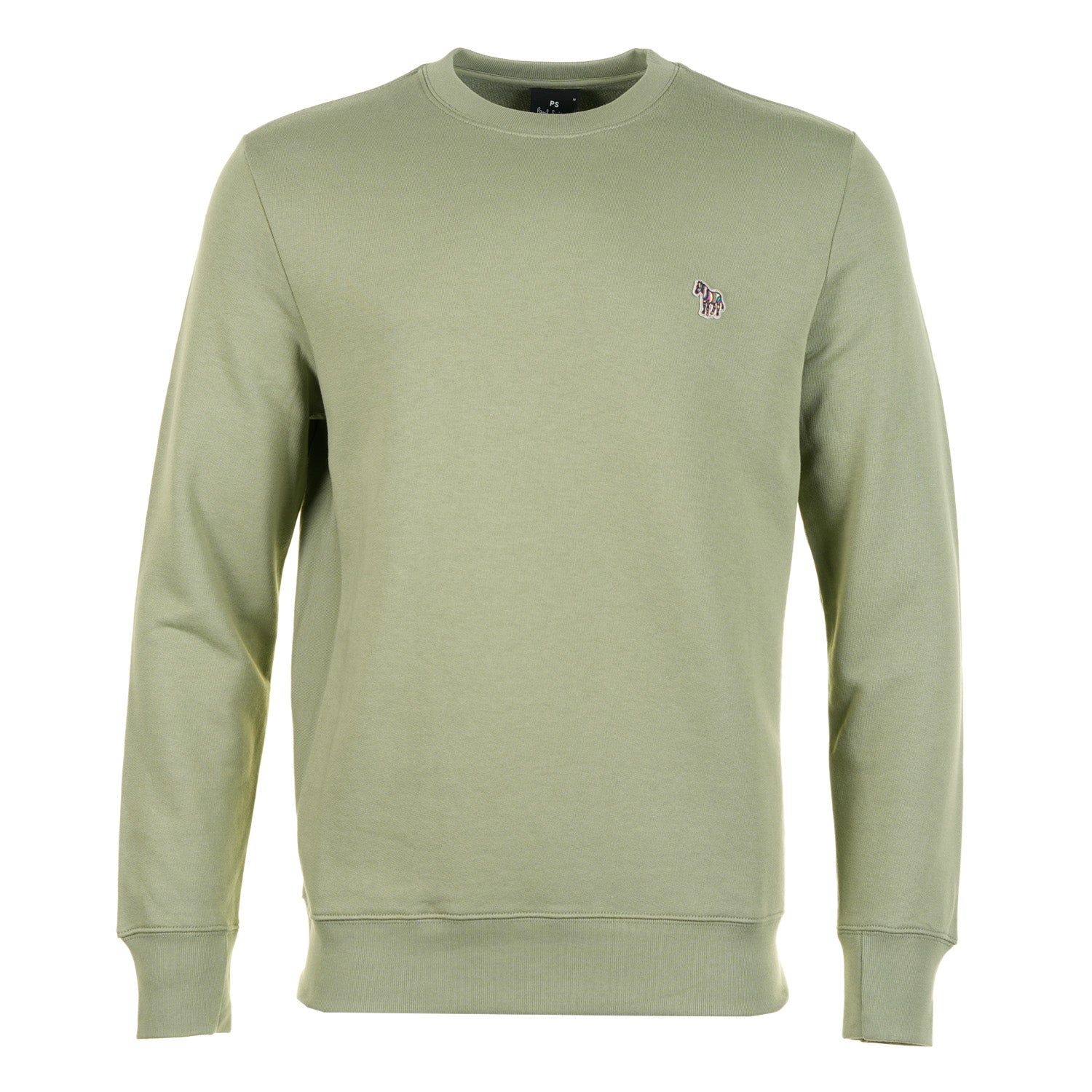 Zebra Crew Sweatshirt 34C Green