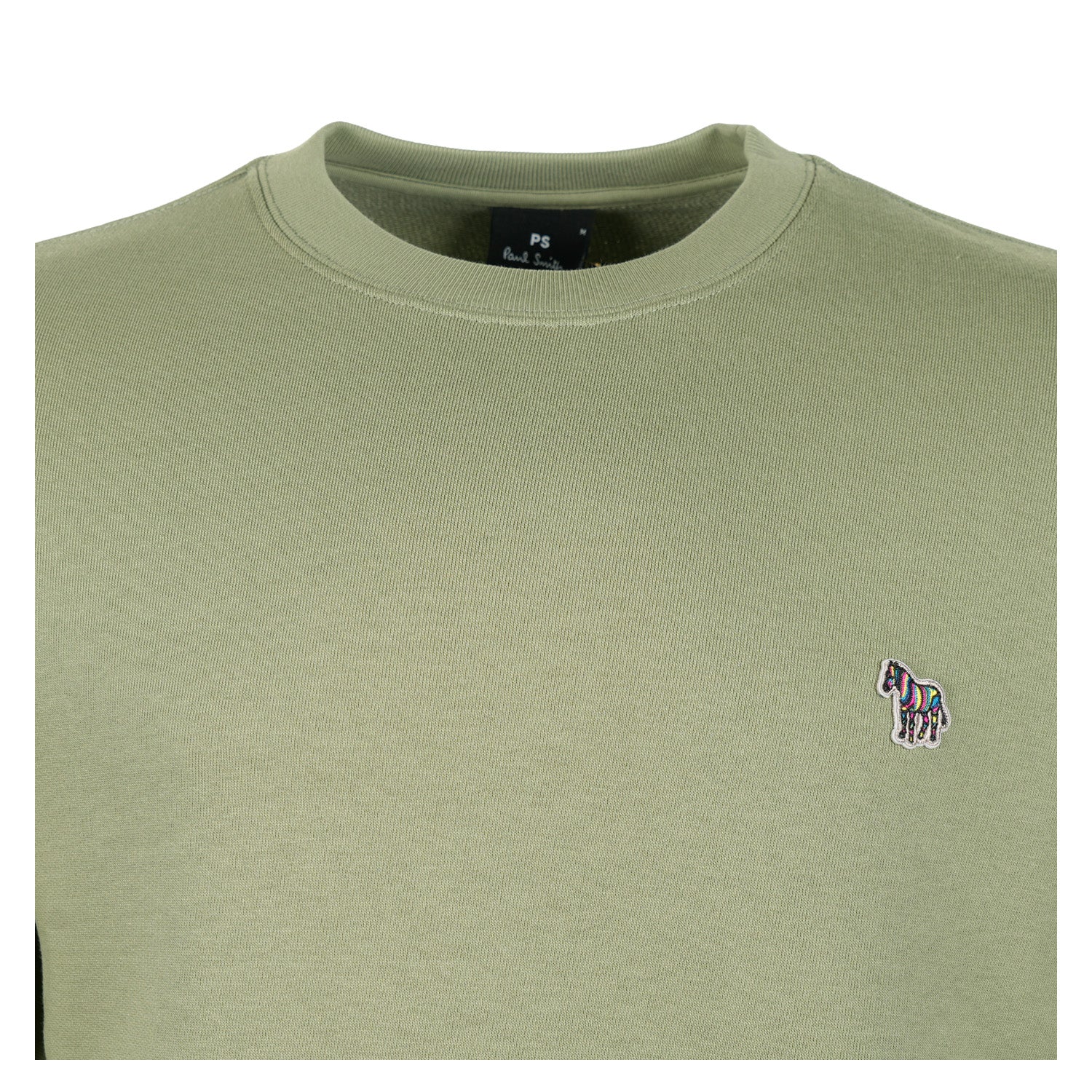Zebra Crew Sweatshirt 34C Green