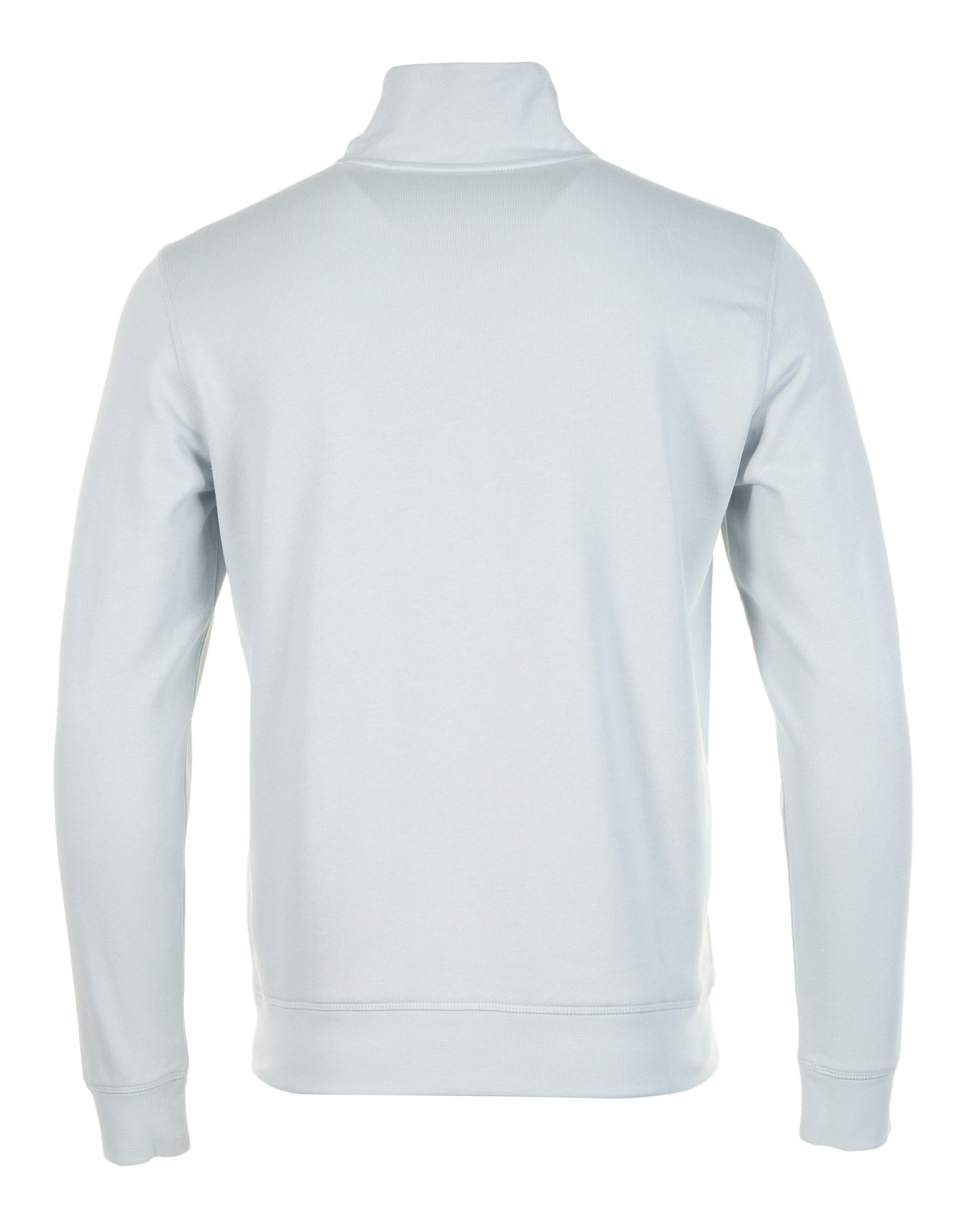 Zetrust Quarter Zip Sweatshirt Pastel Grey