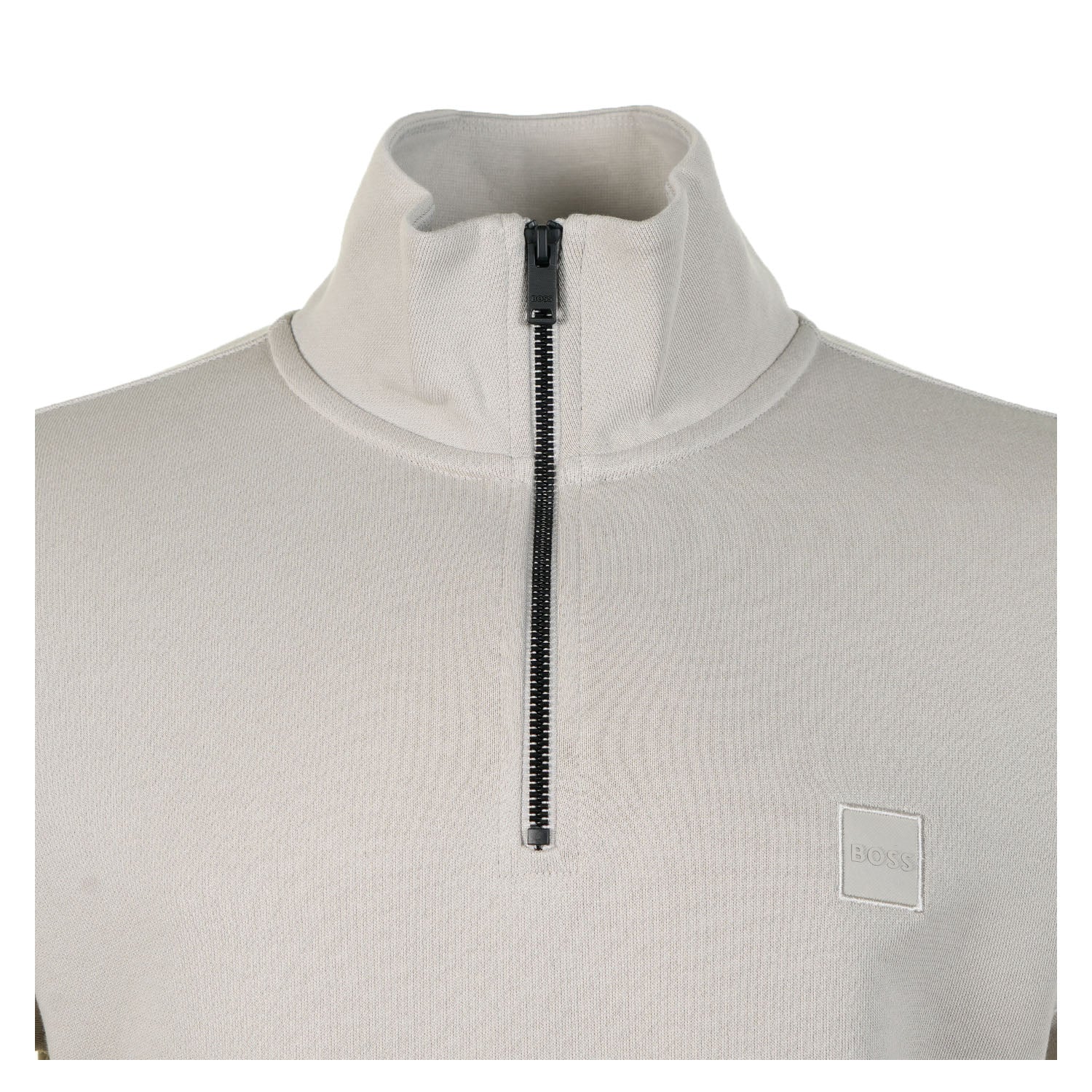 Zetrust Quarter Zip Sweatshirt 070 Open Grey