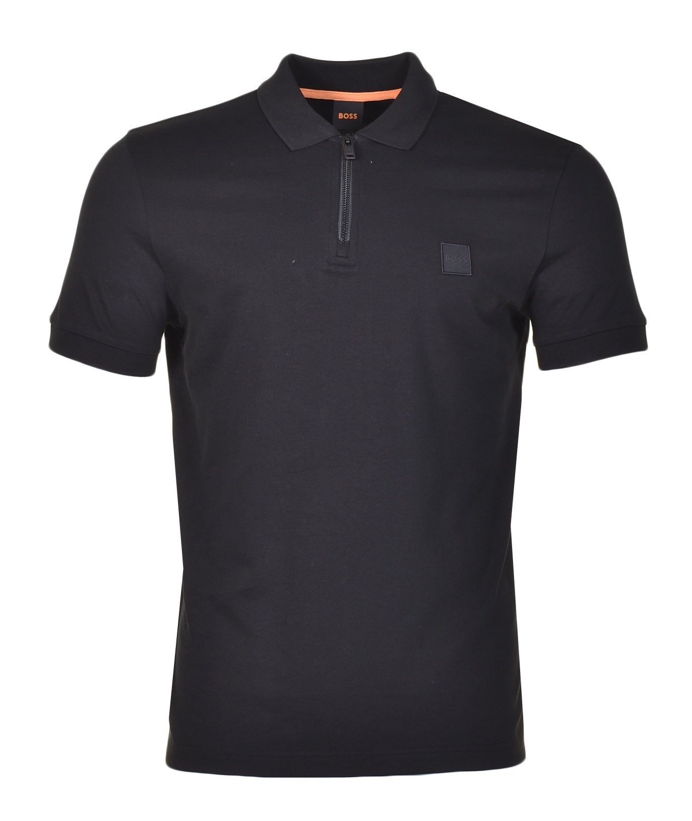 Passerzip Short Sleeve Polo 001 Black