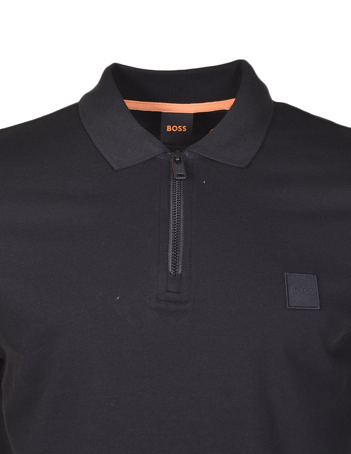 Passerzip Short Sleeve Polo 001 Black