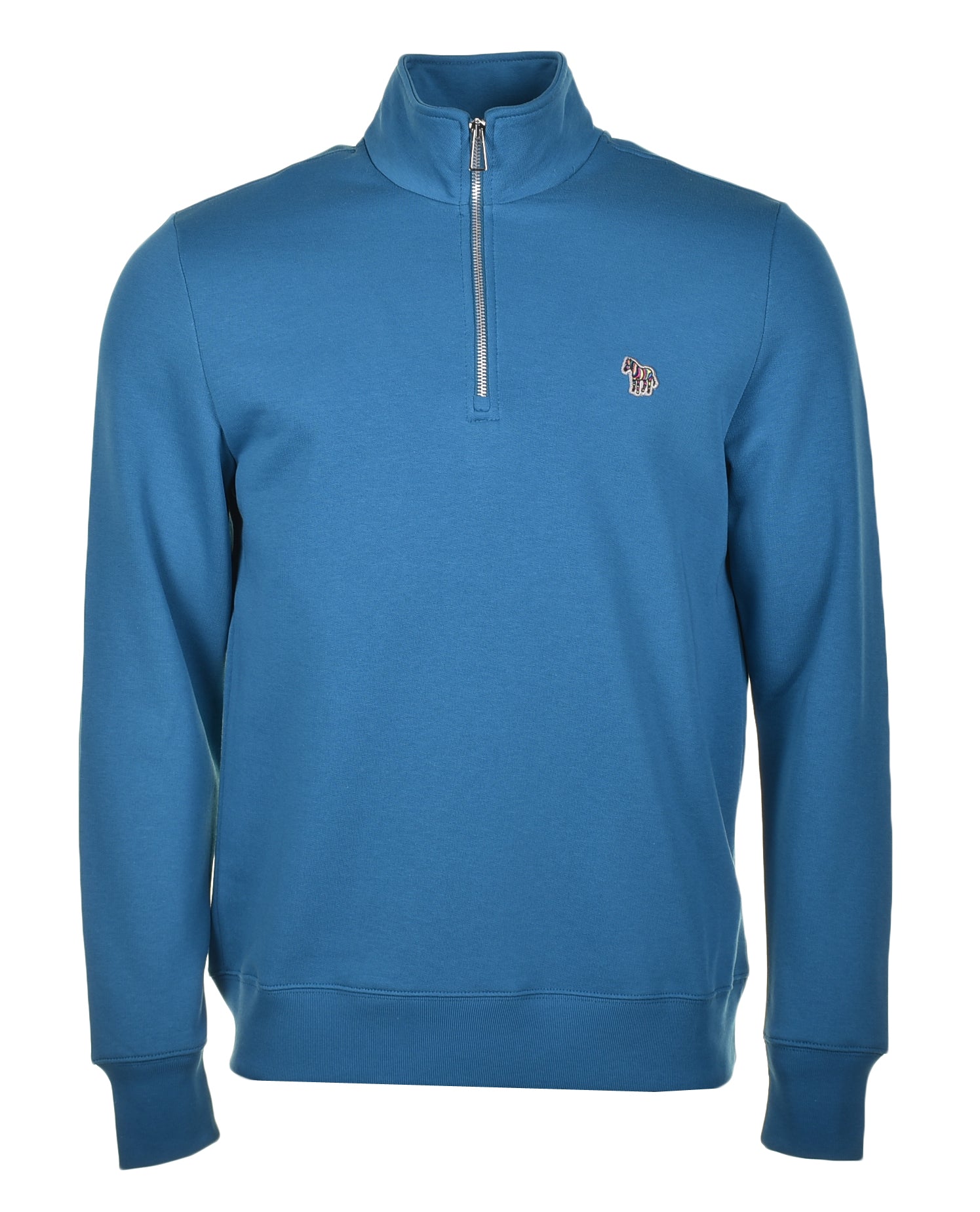 Zebra Half Zip Sweatshirt Petrol
