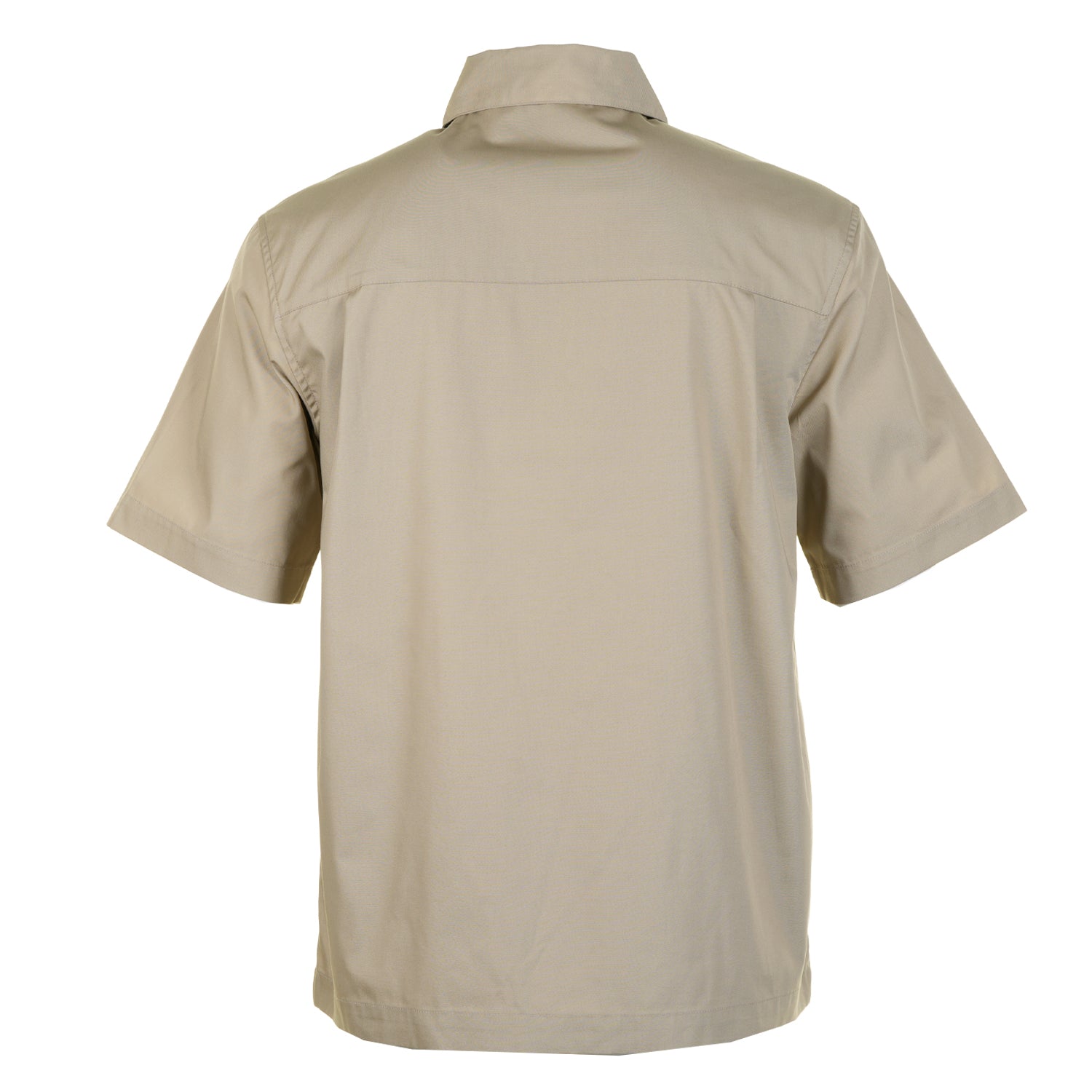 Short Sleeve Postal Zip Shirt Iroko