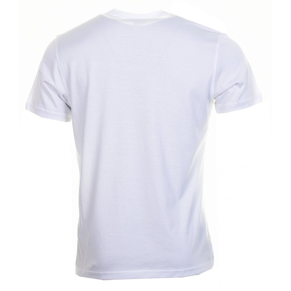 Back of belstaff Short Sleeve T Shirt White