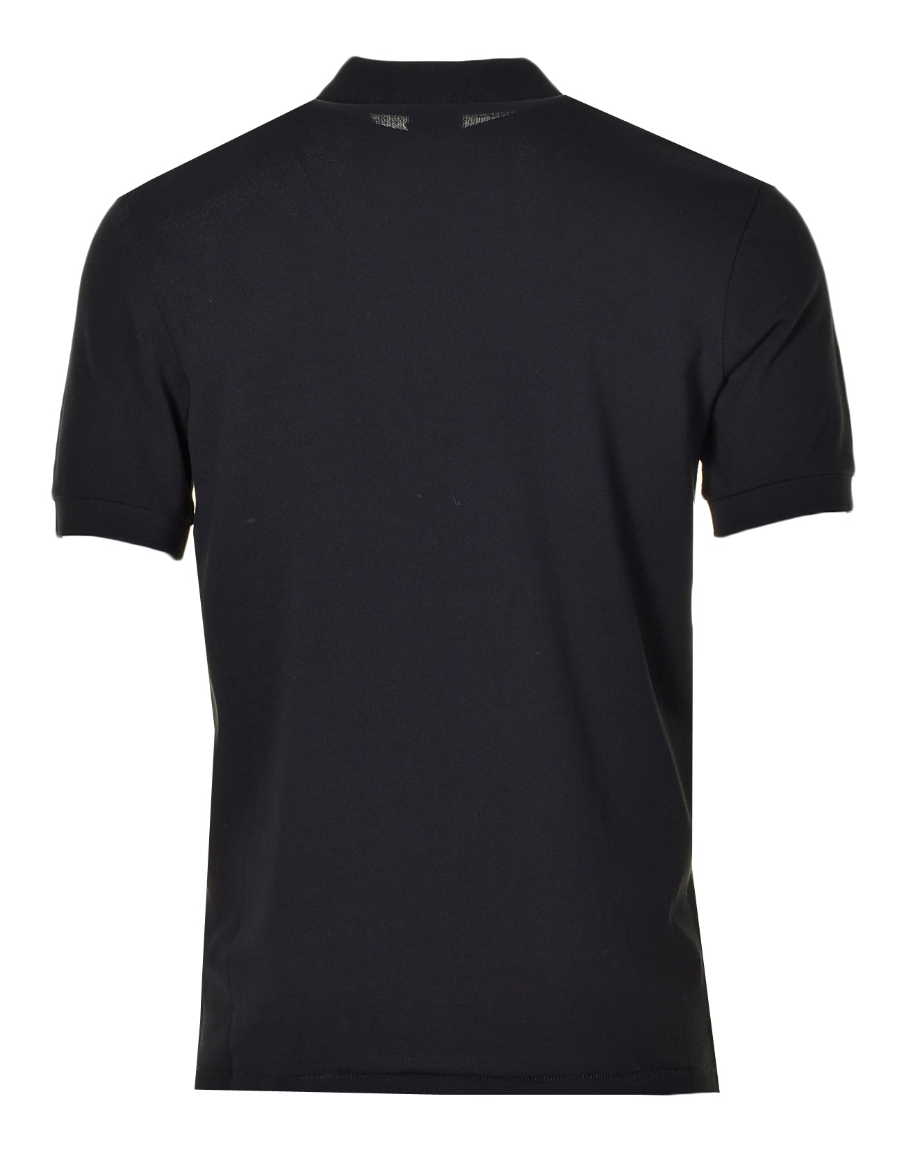 Regular Fit Short Sleeve Zebra Polo Shirt Black