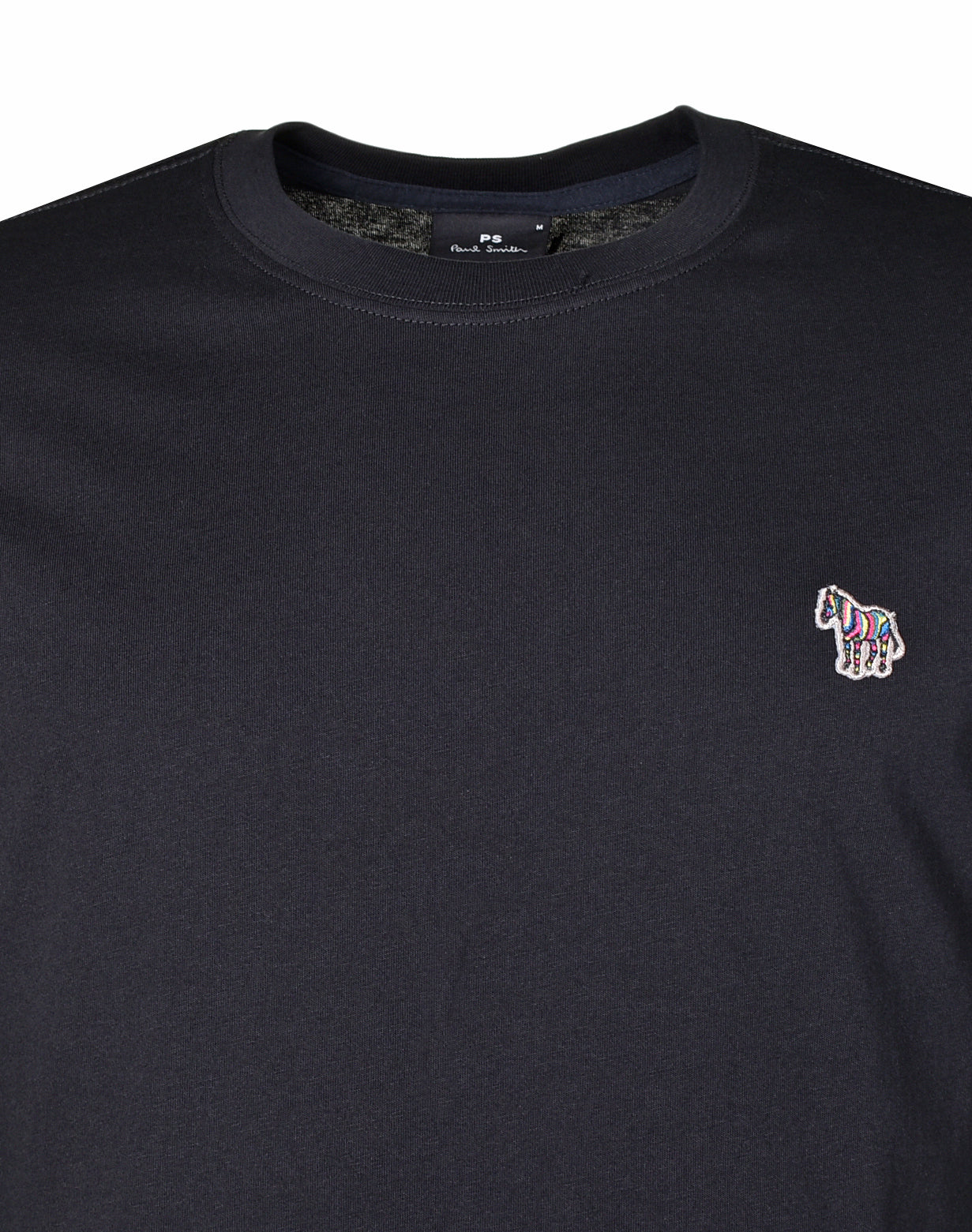 Regular Fit Zebra T Shirt Black