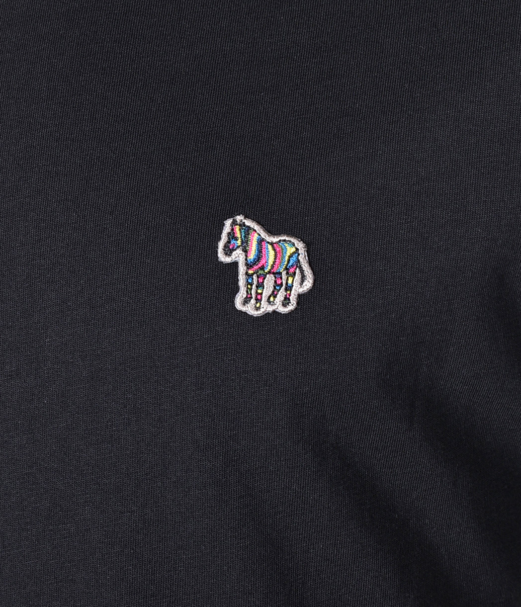 Regular Fit Zebra T Shirt Black