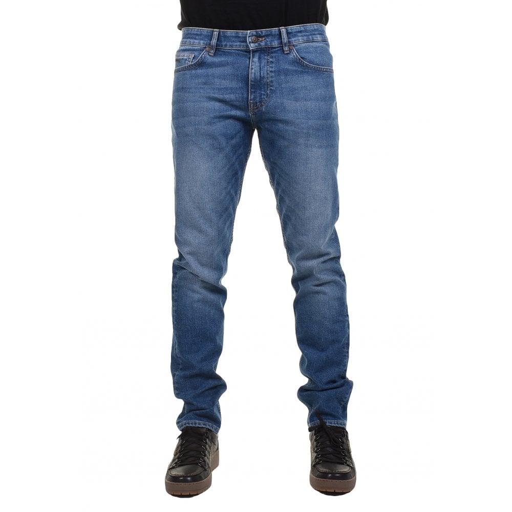 Casual Delaware Slim Fit Stretch 428 Medium Blue