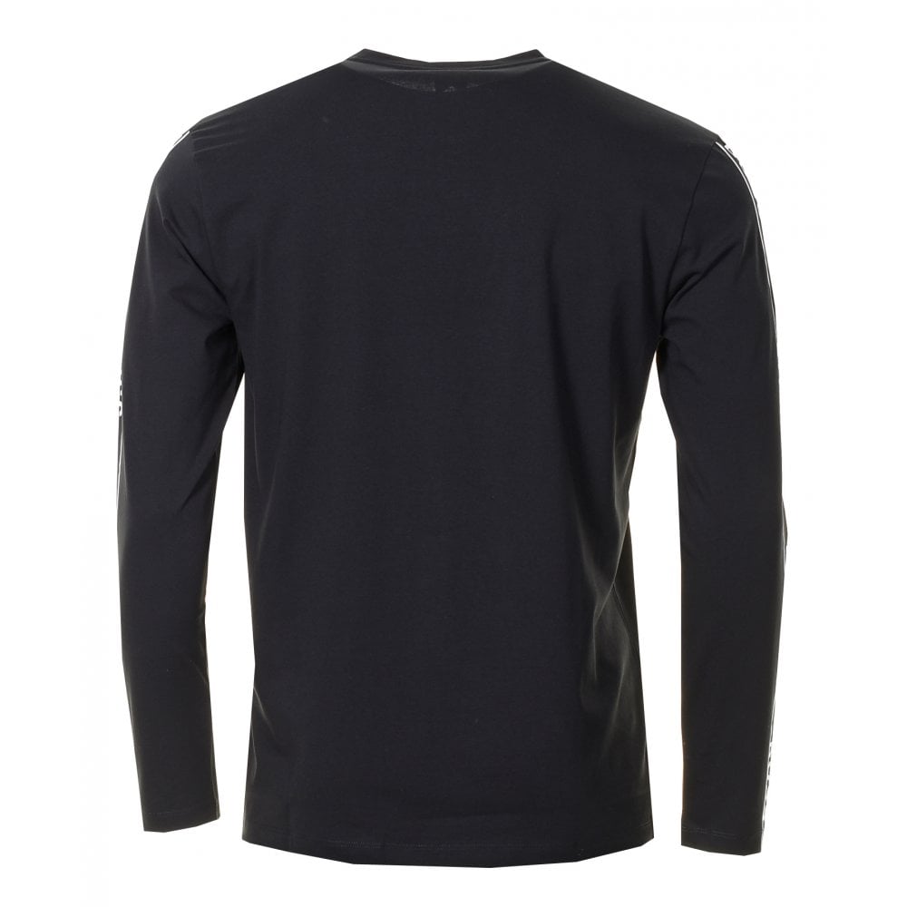 Casual T Wrapped T Shirt Black