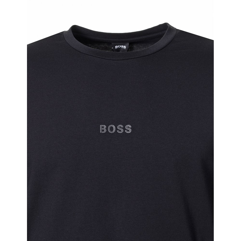 Casual T Wrapped T Shirt Black
