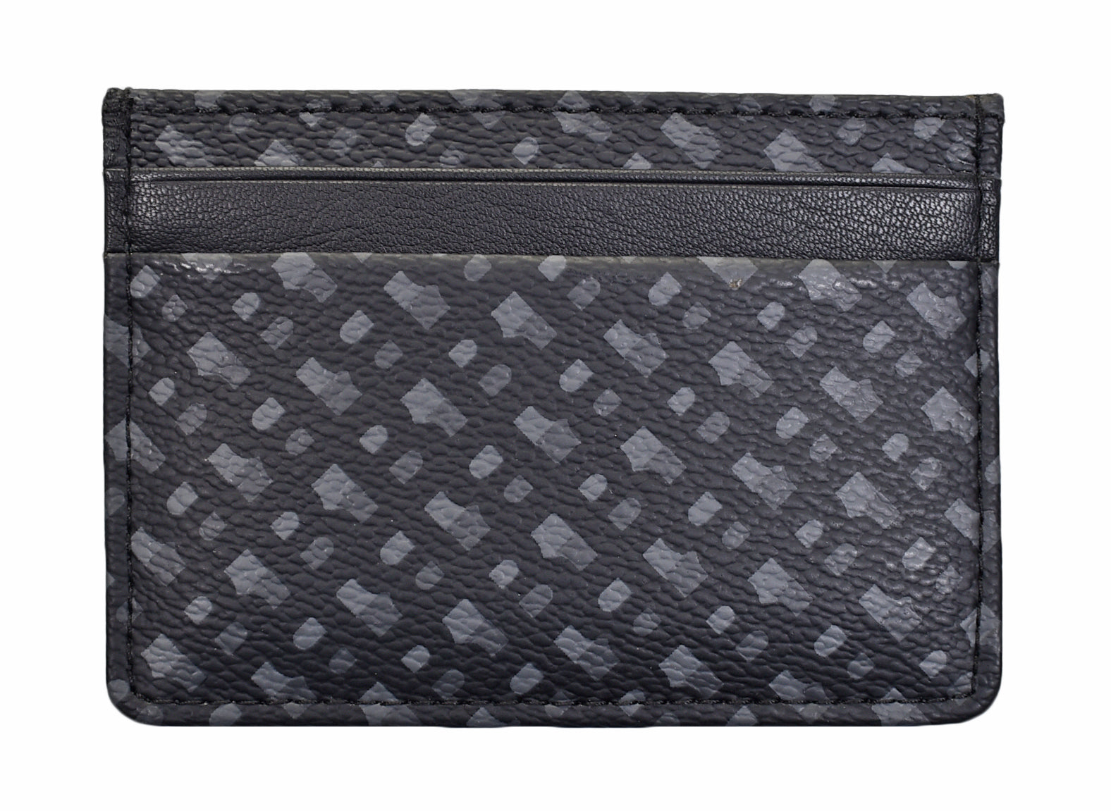 Byron S Card Holder Print Black