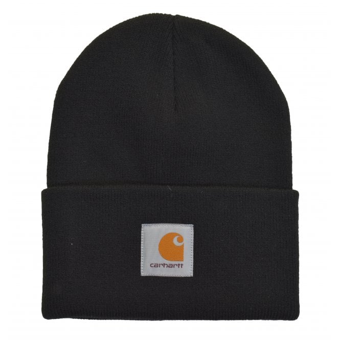 Black Carhartt WIP Acrylic Watch Hat