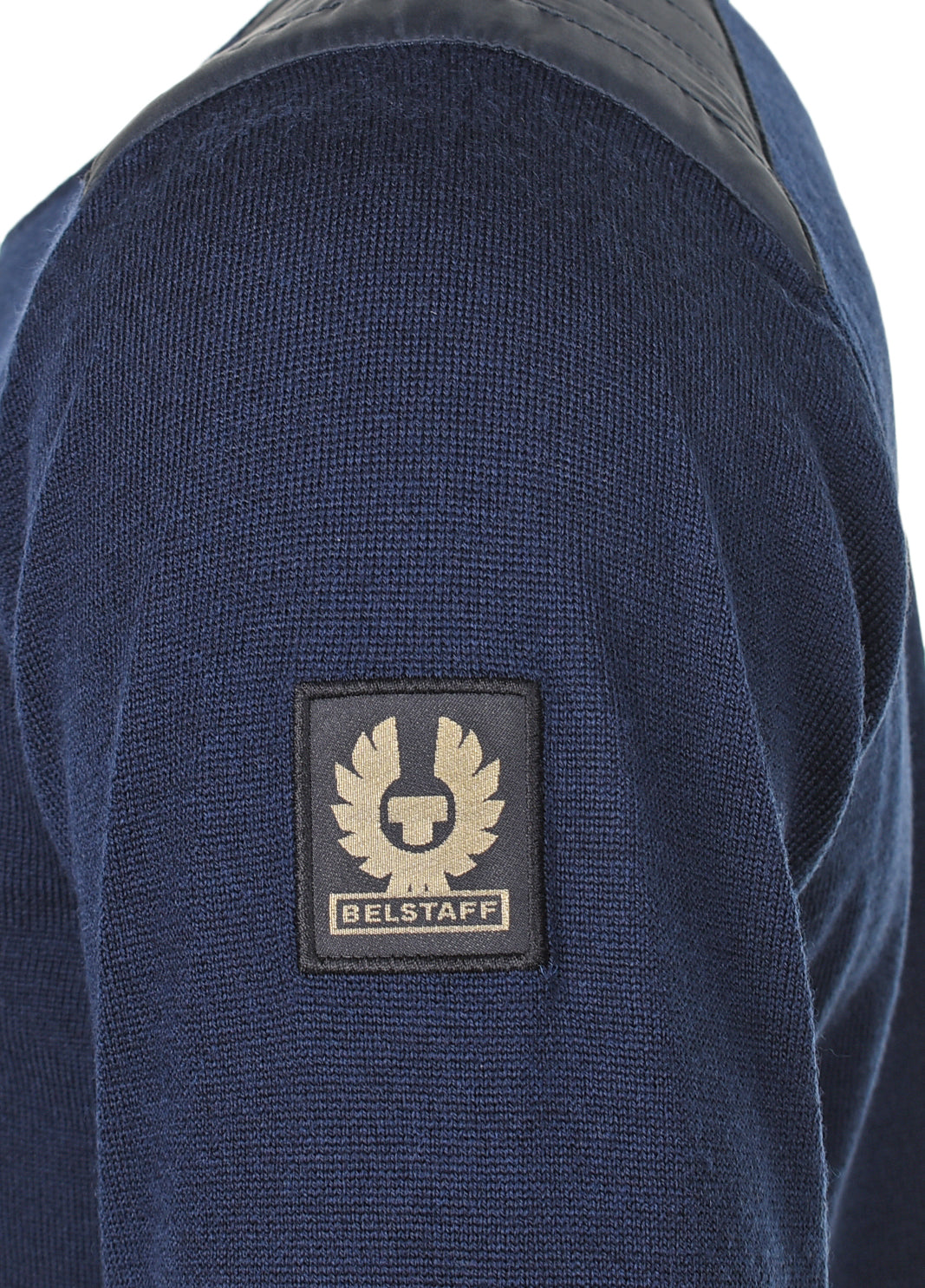 Belstaff logo on Kerrigan jumper