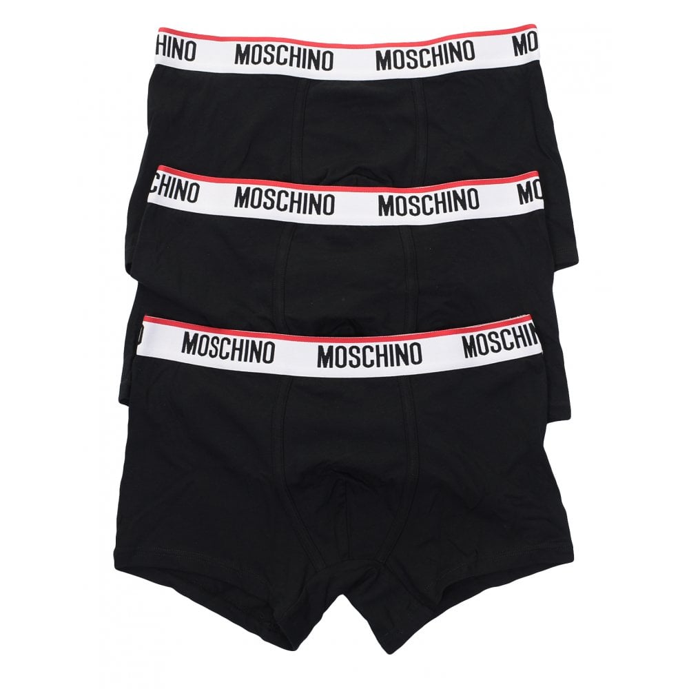 Moschino Underwear 3 Pack Boxers Black – Ragazzi Clothing