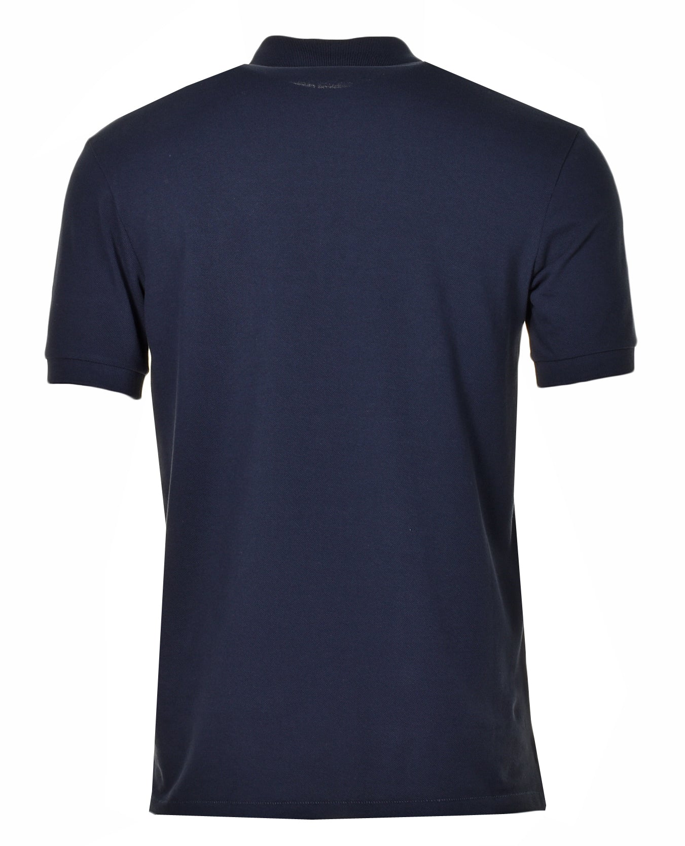 Regular Fit Short Sleeve Zebra Polo Shirt Dark Navy