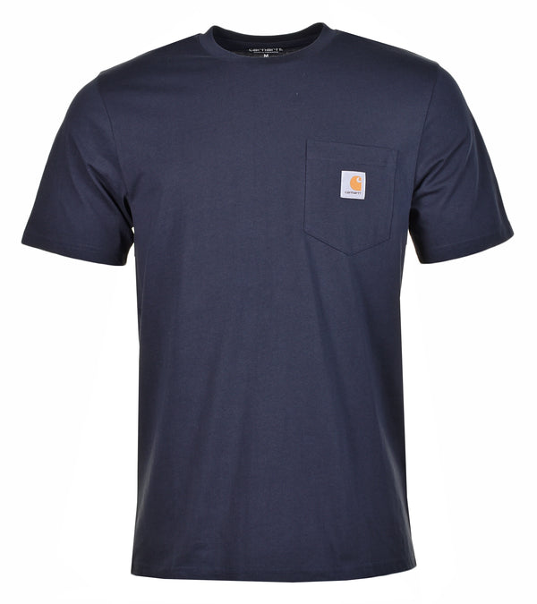 Short Sleeve Pocket T Shirt Dark Navy