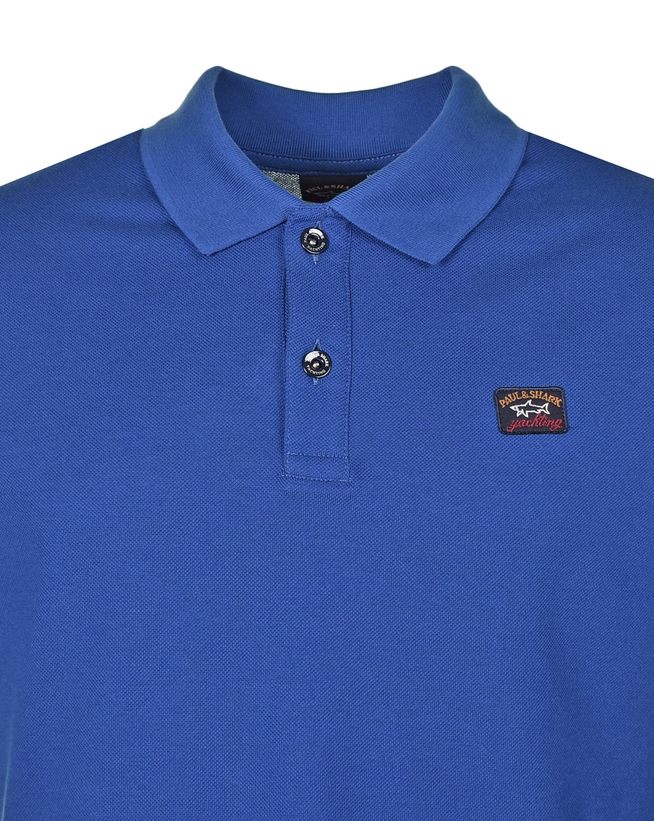 Short Sleeve Polo Shirt Blue