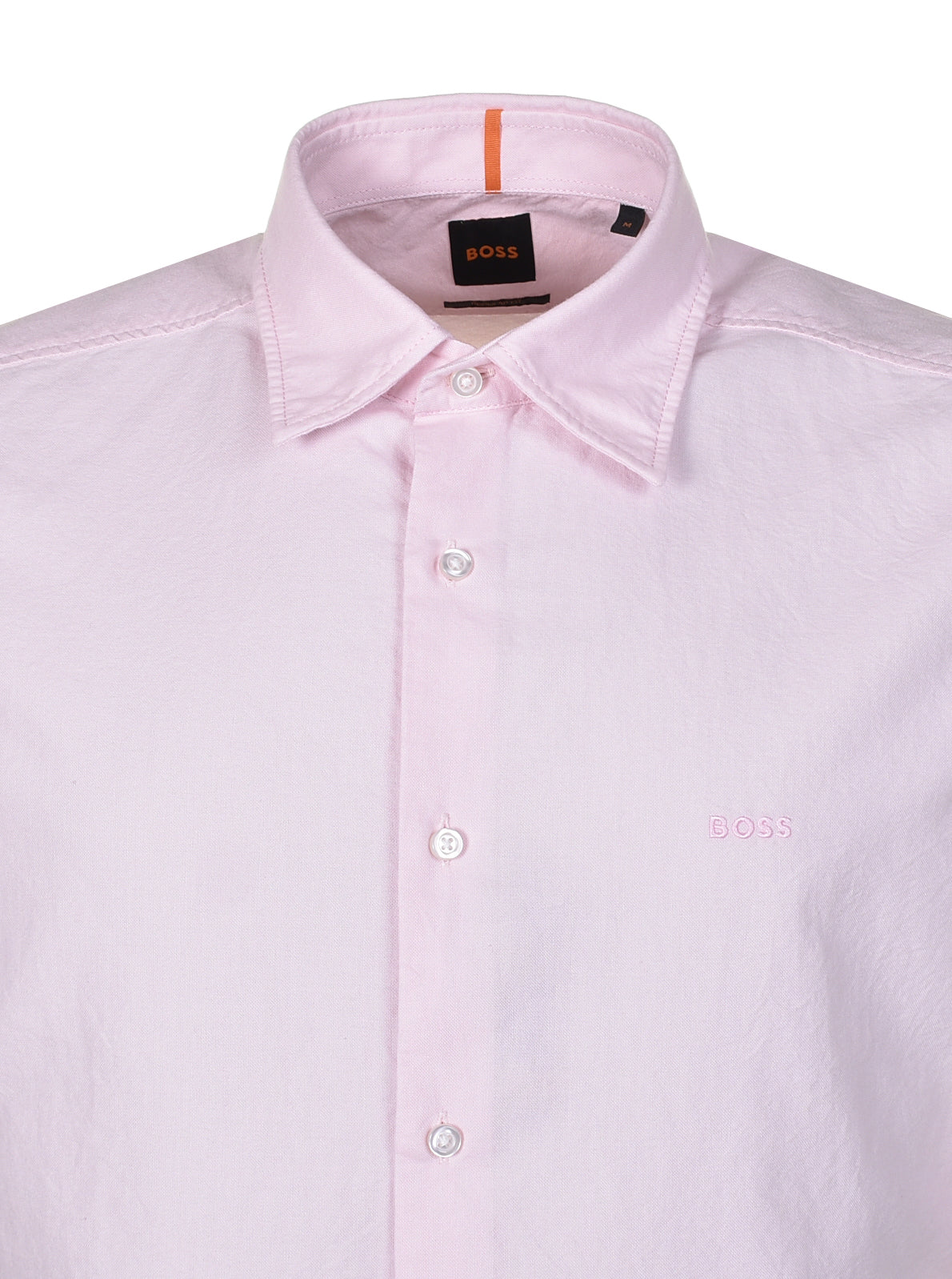 Rash Short Sleeve Oxford Shirt Light Pastel Pink