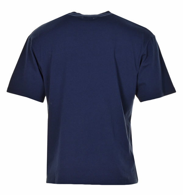 Japanese Sun Supply T Shirt Maritime Blue