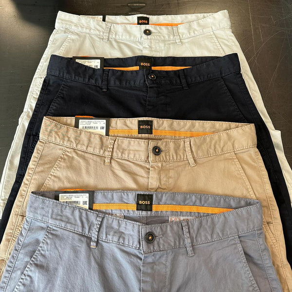 Discover the Latest BOSS Chino Slim Shorts
