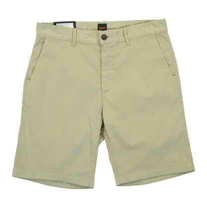 Chino Slim Shorts 370 Open Green