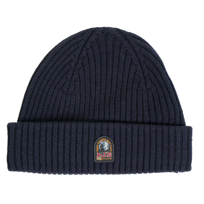 Ribbed Beanie Hat Dark Navy