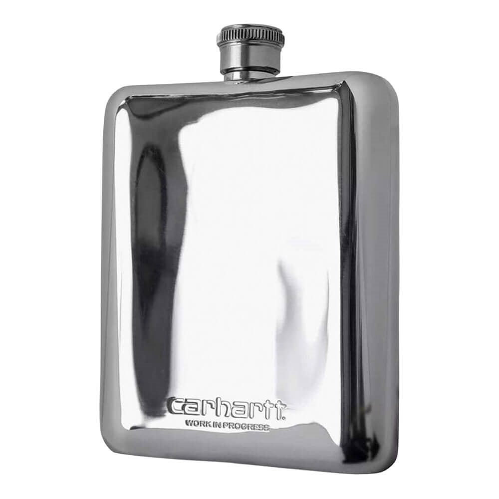 Carhartt WIP Clover Flask Silver