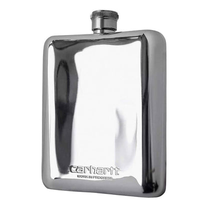 Carhartt WIP Clover Flask Silver