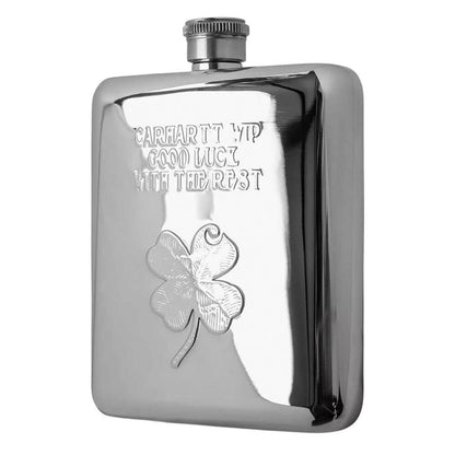 Carhartt WIP Clover Flask Silver