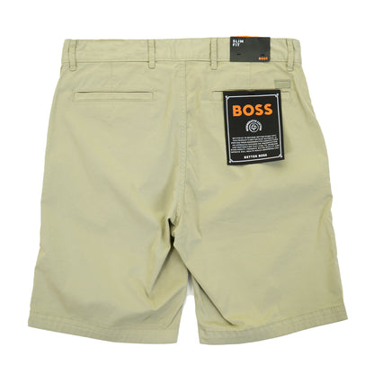 Chino Slim Shorts 370 Open Green