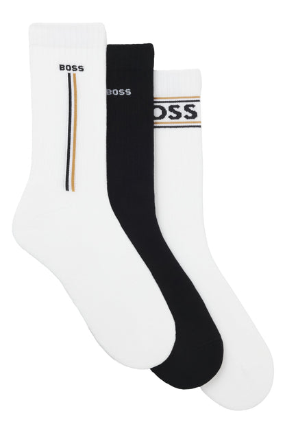 3 Pack Socks Gift Set 960 White Black