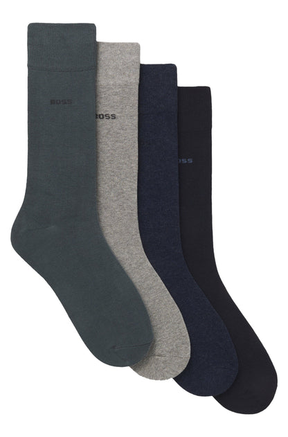 4 Pack Socks Rib Giftset 963 Mixed