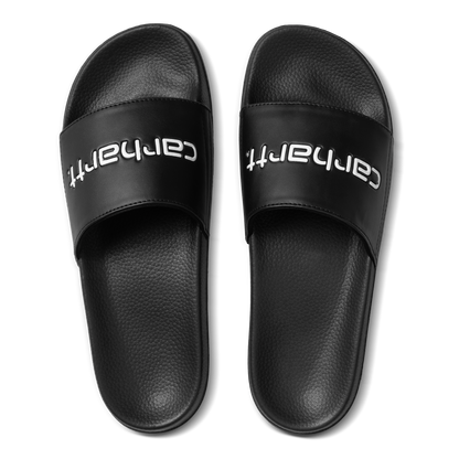 Logo Slipper Black