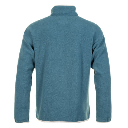 Helvetia 2 Printed Half Snap Fleece Everblue