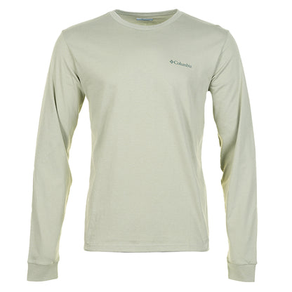Long Sleeve CSC Seasonal Logo T Shirt Safari