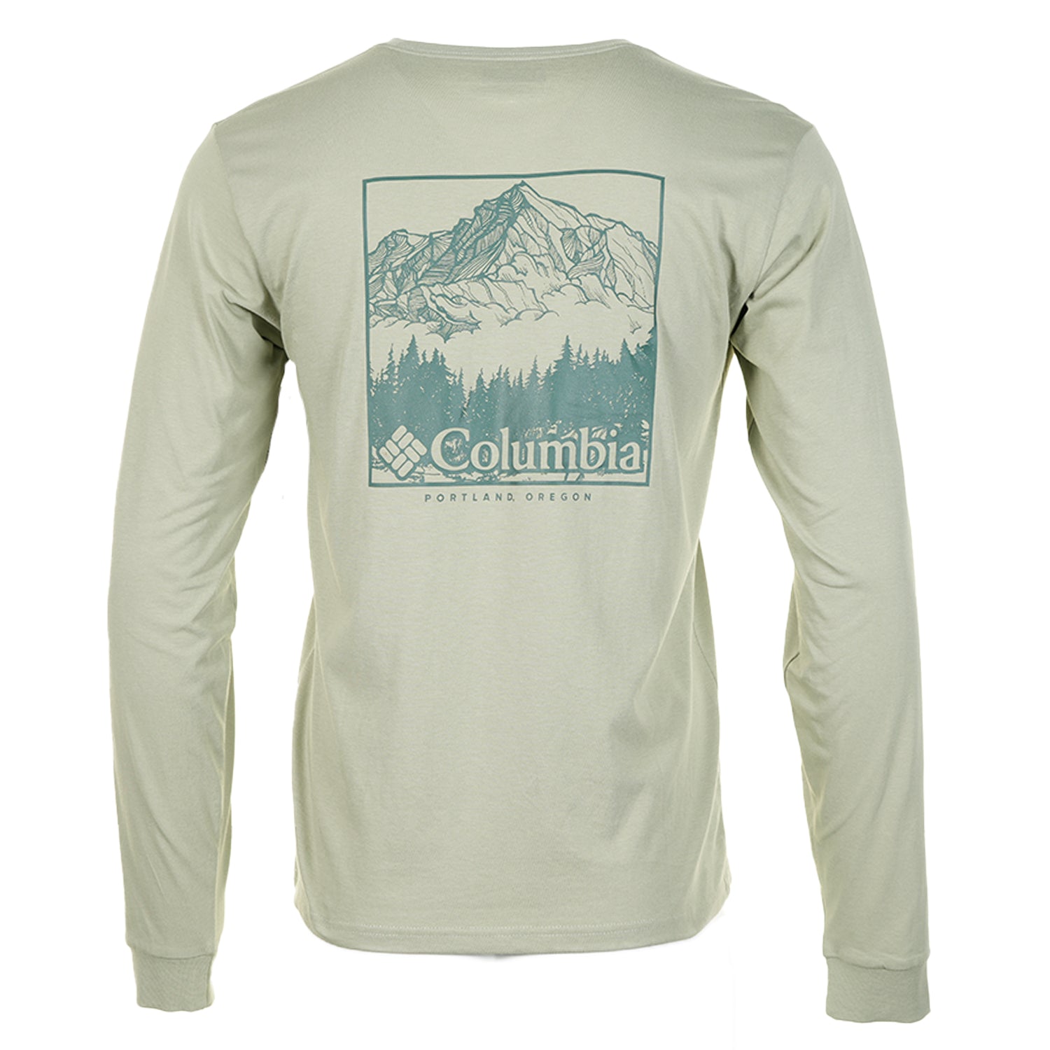 Long Sleeve CSC Seasonal Logo T Shirt Safari