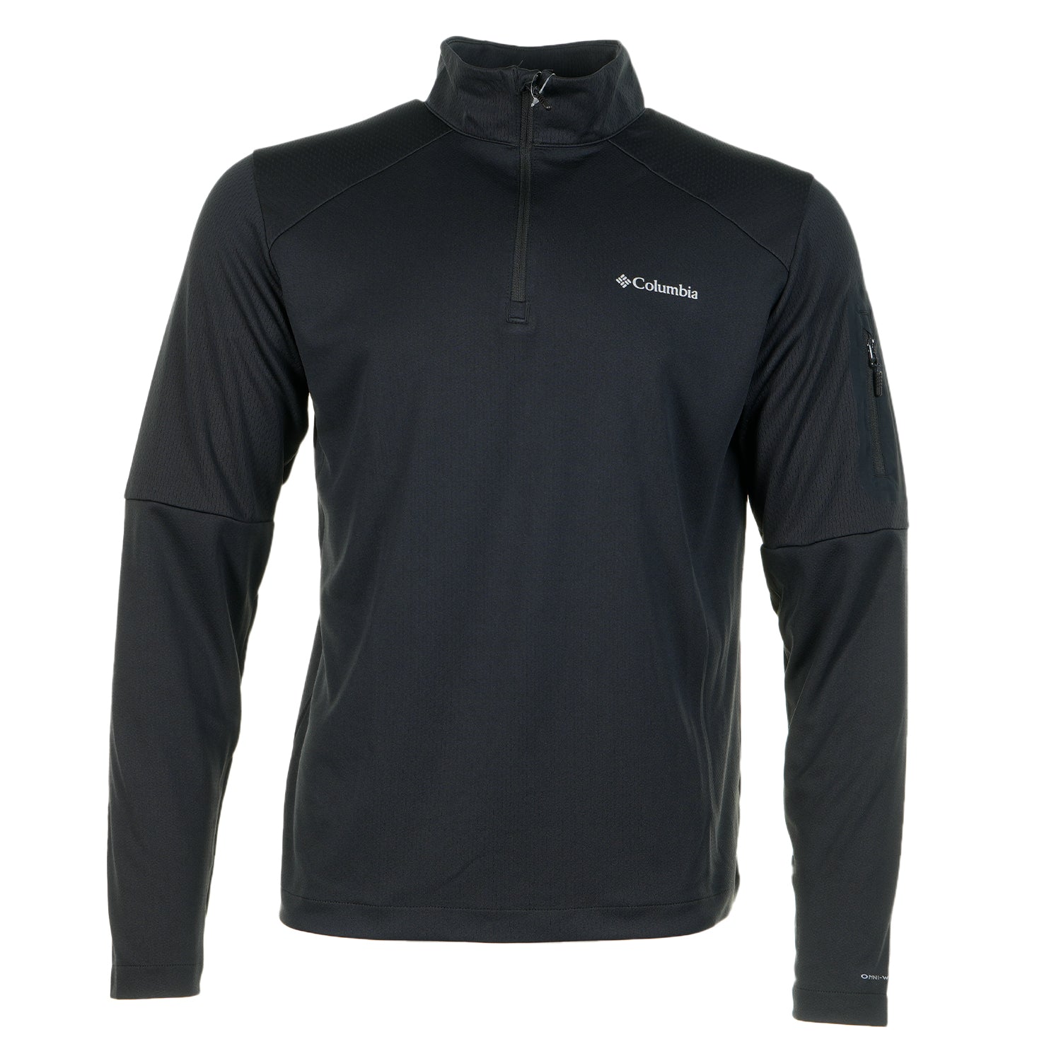 Long Sleeve Tech Knit 1/4 Zip Black