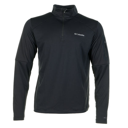 Long Sleeve Tech Knit 1/4 Zip Black