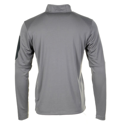 Long Sleeve Tech Knit 1/4 Zip City Grey Black