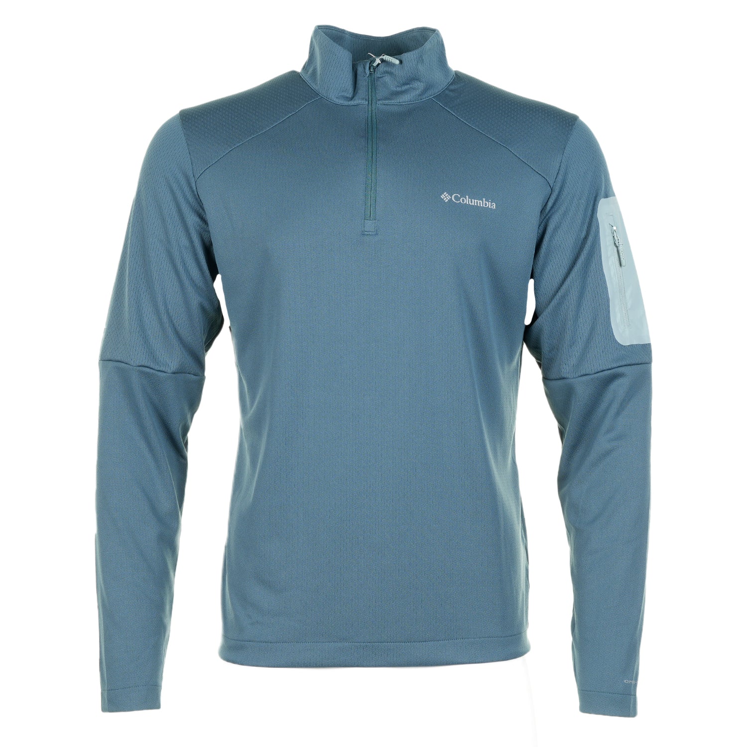 Long Sleeve Tech Knit 1/4 Zip Everblue Crushed Blue
