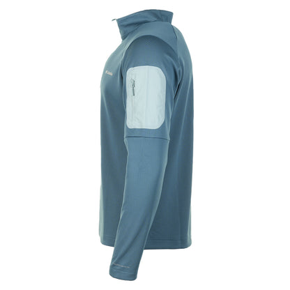 Long Sleeve Tech Knit 1/4 Zip Everblue Crushed Blue