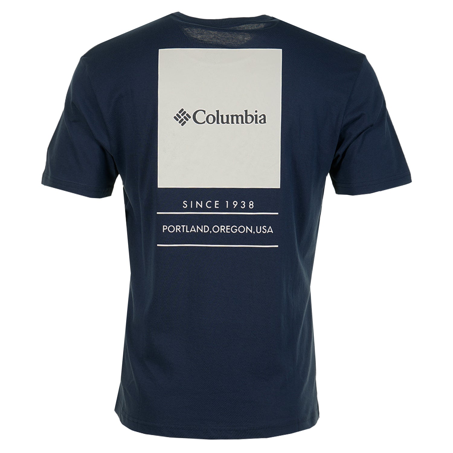 Short Sleeve Barton Springs Tee Collegiate Navy