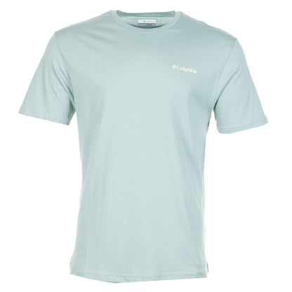Short Sleeve Barton Springs Tee Crushed Blue Citron Haze