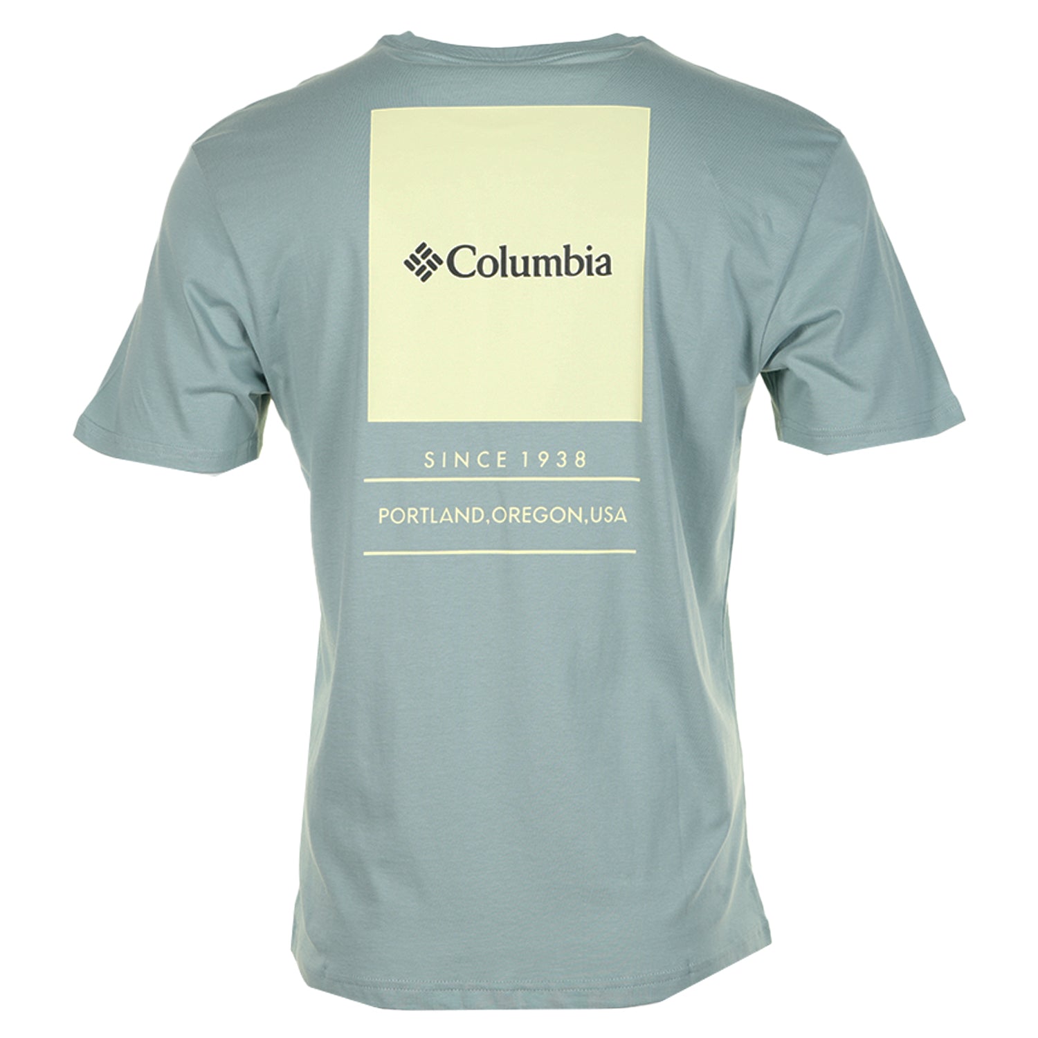 Short Sleeve Barton Springs Tee Crushed Blue Citron Haze