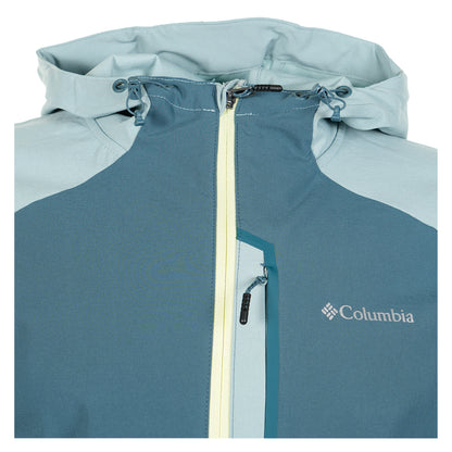 Tech Softshell Hoody Everblue Crushed Blue