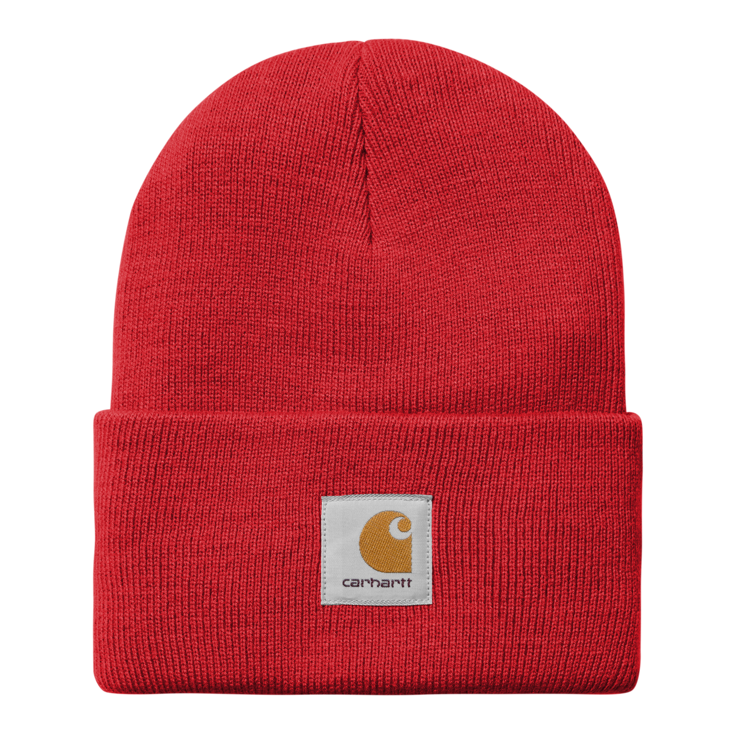 Acrylic Watch Hat Chilli Red