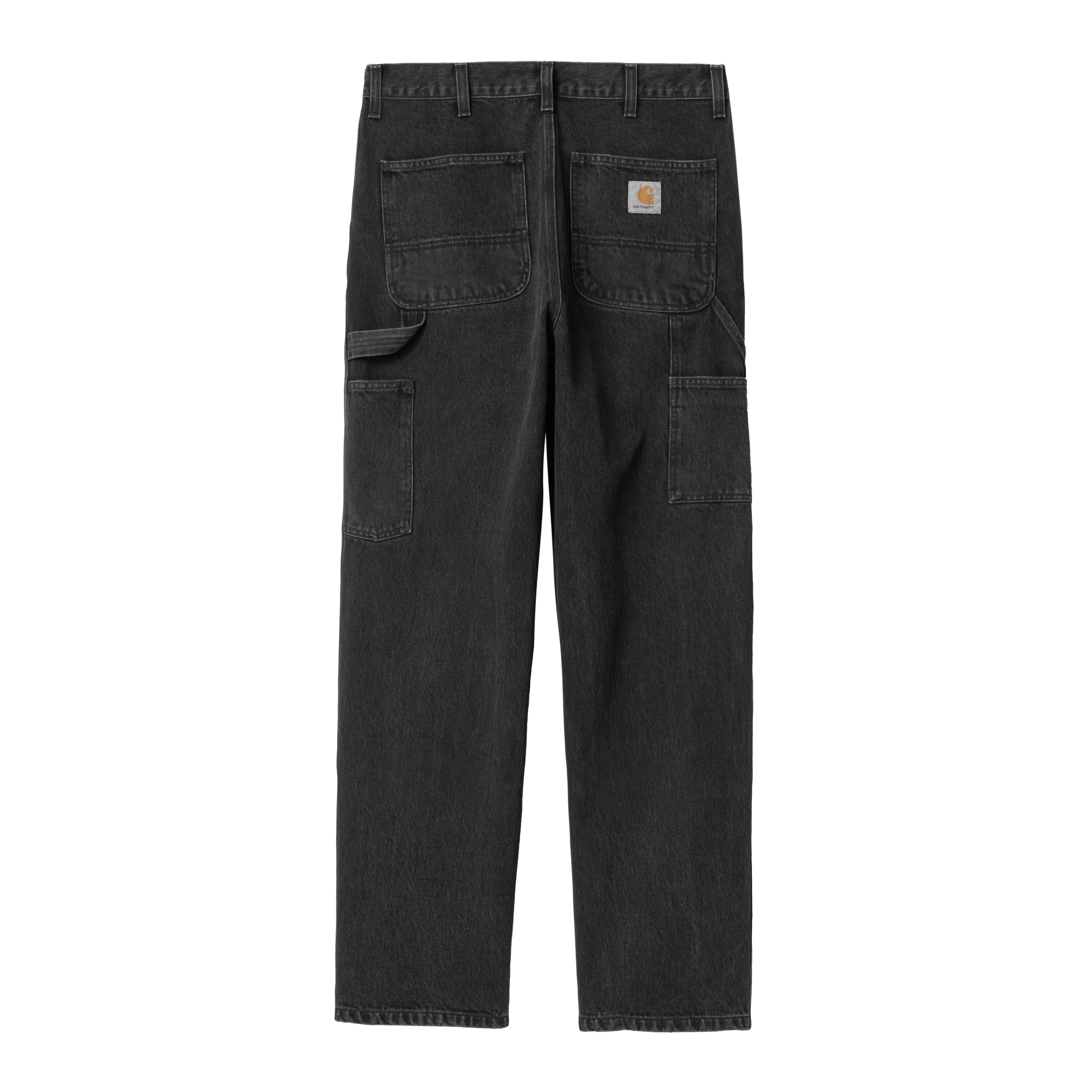 Carhartt WIP Double Knee Pant Black Stone Washed Denim